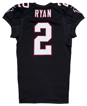 2012 Matt Ryan Game Used Atlanta Falcons Black Alternate Jersey Used on 11/29/12 (Falcons COA)